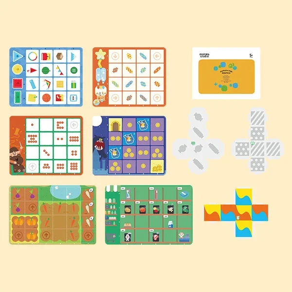 Math matten – voor de TaleBot en Coding Set