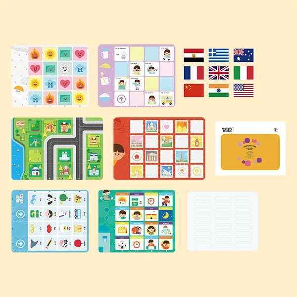 Social Studies matten – voor de TaleBot en Coding Set